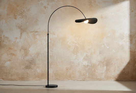 SolaLiving Modern Arc Floor Lamp
