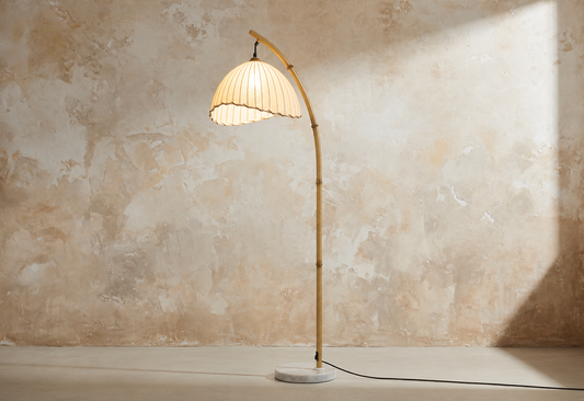 Japanese Style Arch Floor Lamp