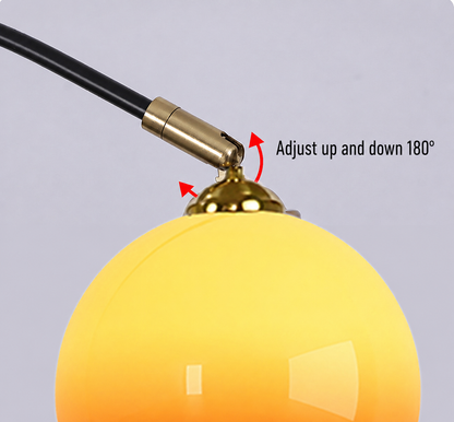 Modern Black Arc Dome Floor Lamp